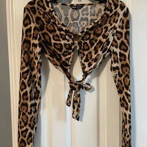 cheetah print statement piece